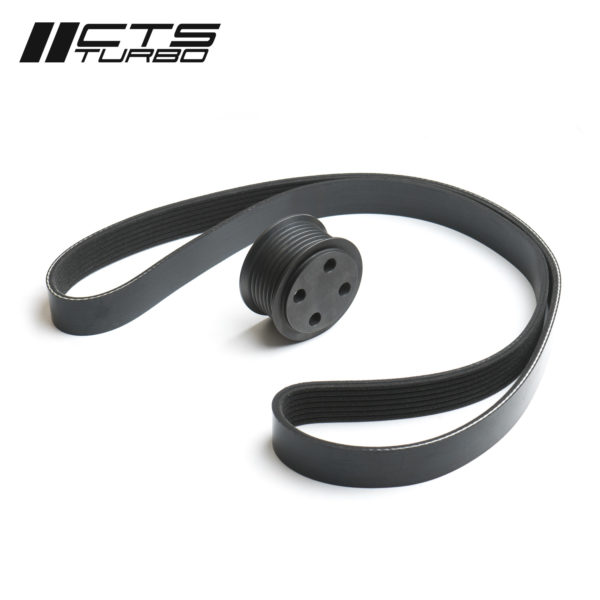 CTS TURBO B8.5 S4, S5, Q5, SQ5; C7.5 A6, A7, Q7 3.0T Supercharger pulley - bolt on style