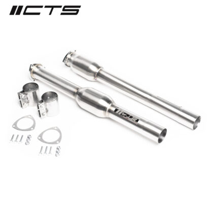 CTS TURBO MK3 TTRS/8V RS3 Facelift mid pipes with catalytic converter