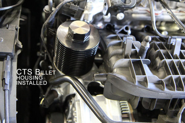 CTS B-COOL BILLET MQB Oil Filter Housing - Image 2