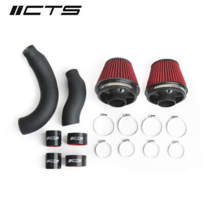 CTS Turbo C7 S6/S7/RS7 Dual 3″ Intake kit with 6″ Velocity Stack - Image 2