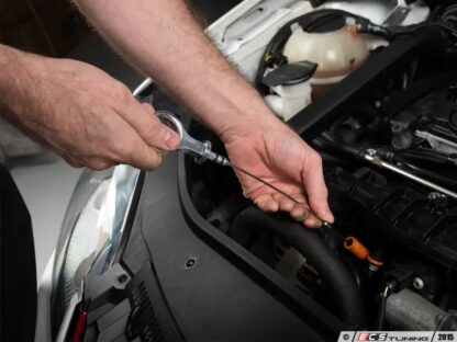 ECS Tuning Billet Engine Oil Dipstick - Polished Silver - Image 2